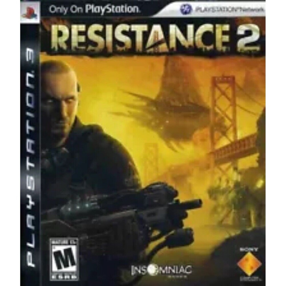 Resistance 2 For Sony PlayStation 3 With Case PS3